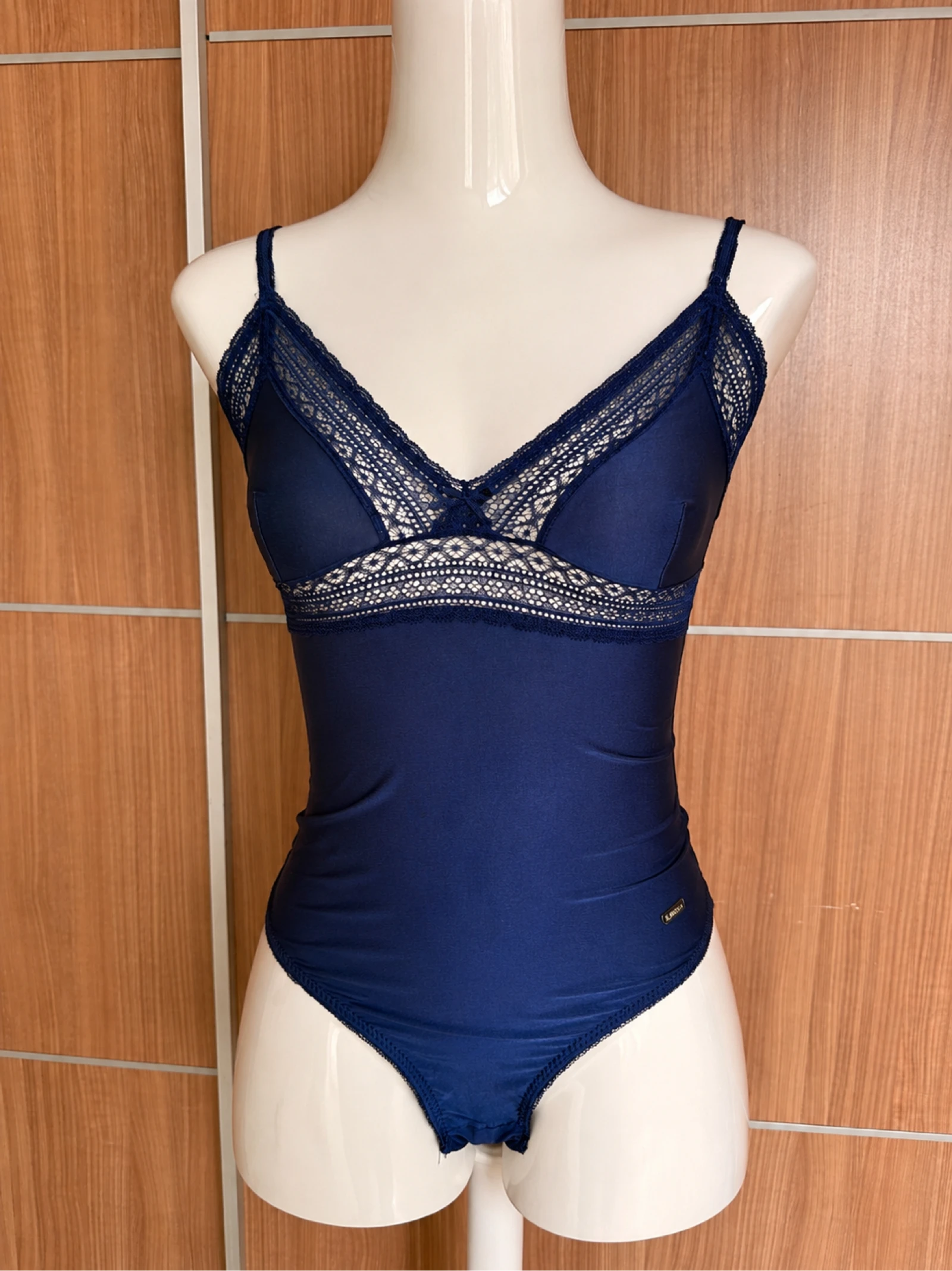 Body lencería azul marino encaje – Talla 36/38 (S/M) – photo 3